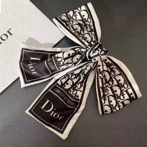 dior hair bow|dior hair ribbon.